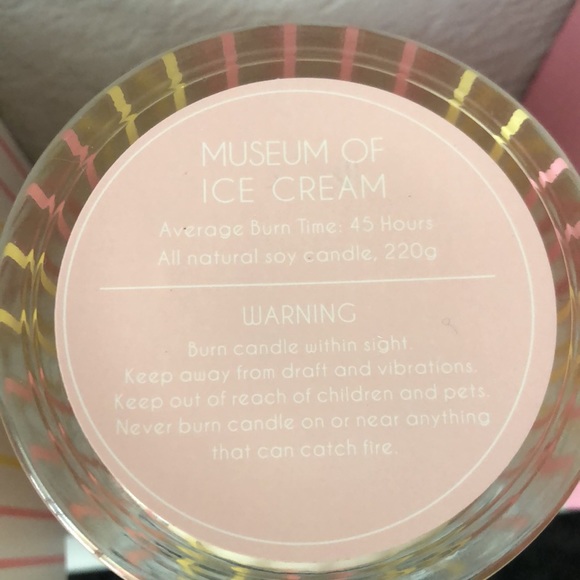 Museum Of Ice Cream Candle Whipped Cream Scent - Picture 4 of 5